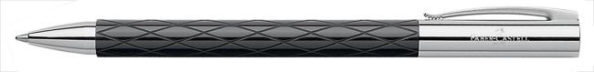 Faber Castell Ambition Rhombus Black Ballpen - penna SFERA
